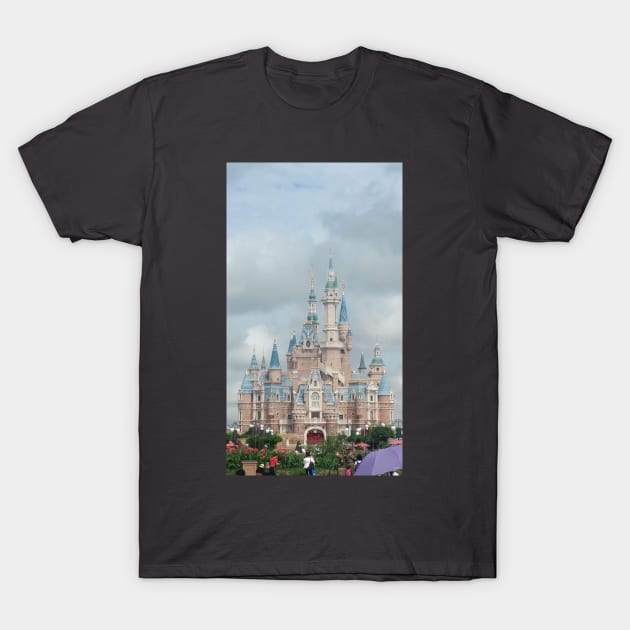 Shangahi Storybook Castle T-Shirt by Coco Traveler 